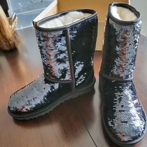 UGG classic short sequin 3